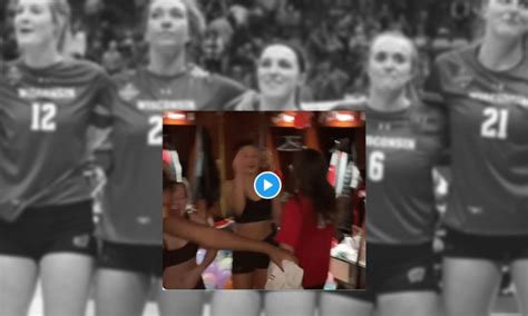 wisconsin volleyball leaked videos